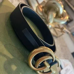 Black leather double G Gucci belt. Size 75 , 1 inch. Comes with box and dust bag NWT Gucci Black Leather Belt with Double G Buckle Size 75 | eBay main image 4